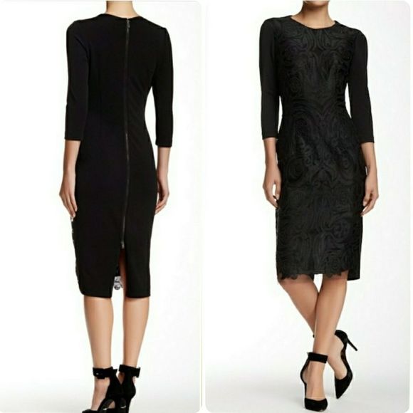 Alexia Admor Dresses & Skirts - ALEXIA ADMOR Embroidered Sheath Dress